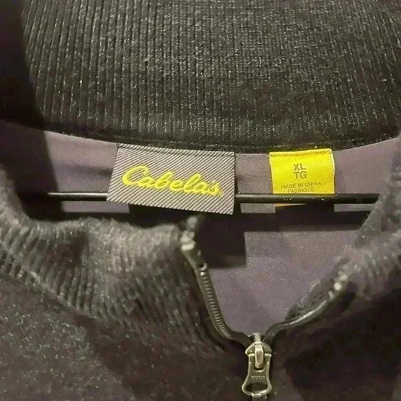 Cabela’s mens half zip sweater - Picture 2 of 3